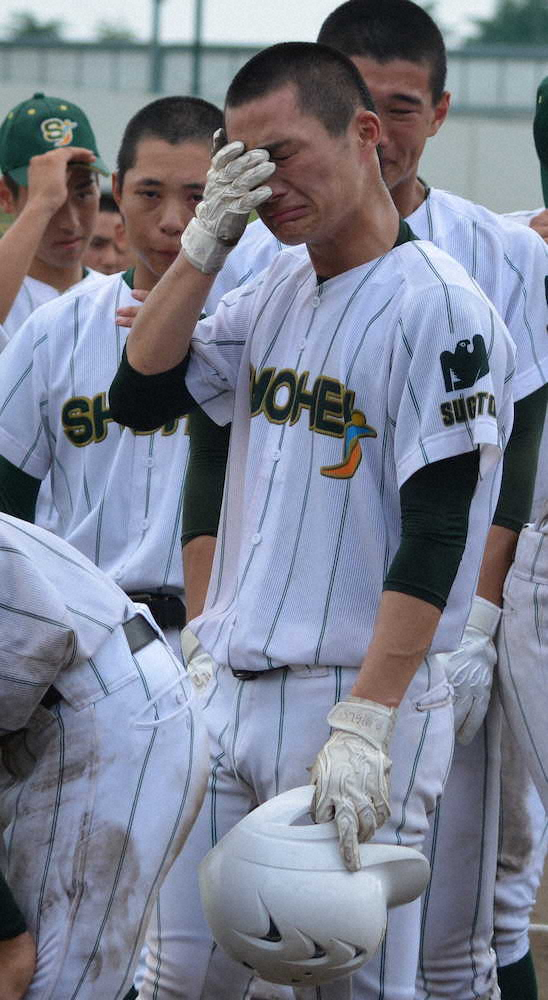 【画像・写真】【埼玉】“144キロ左腕”昌平・米山も涙の終戦　救援で3失点「上には上が」