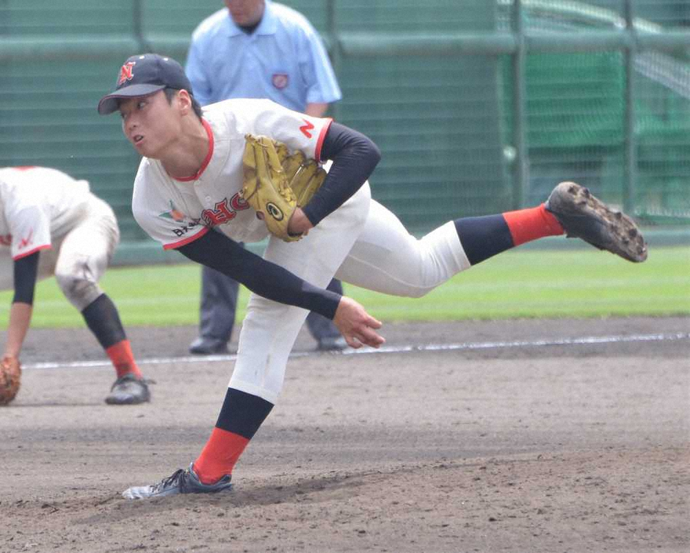 【画像・写真】【福島】日大東北　6年ぶり決勝進出　エース・磯上、決勝の聖光学院戦へ気合