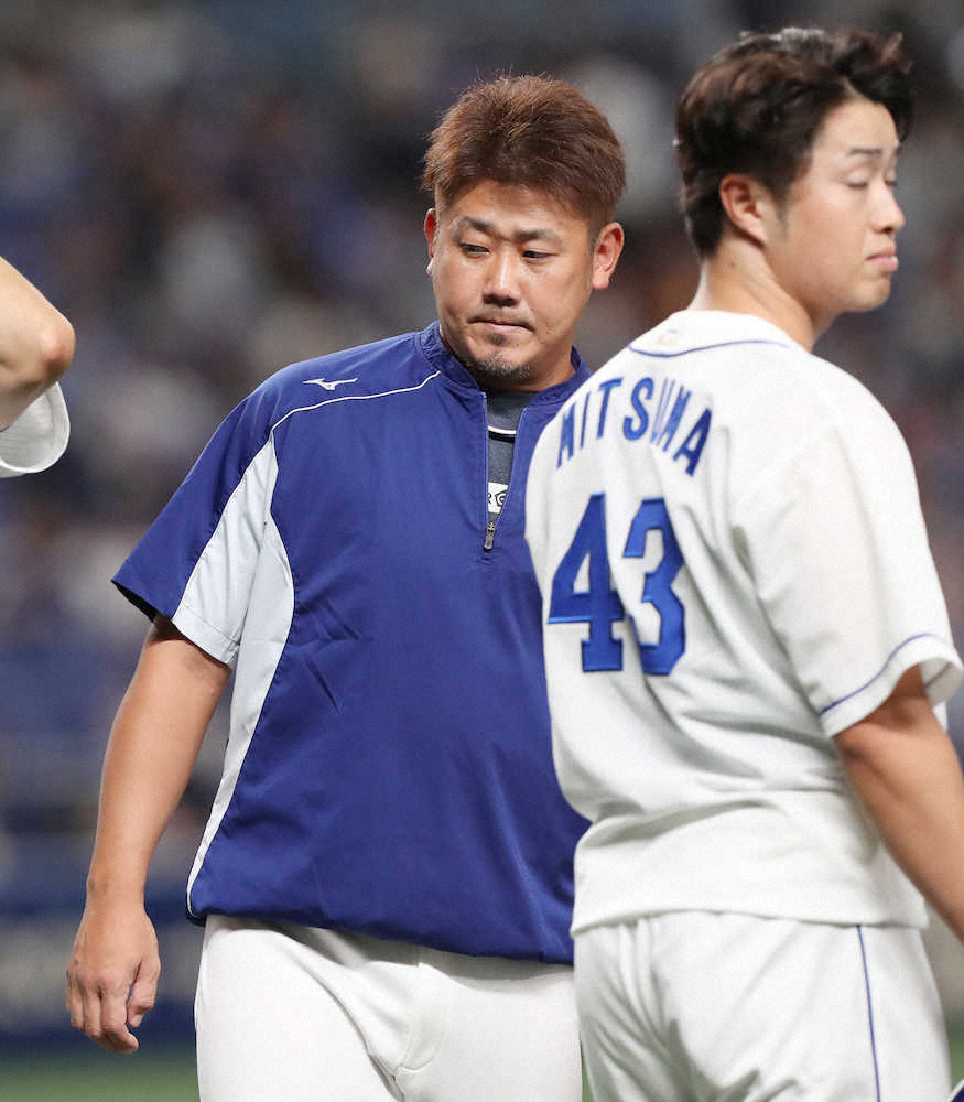 【画像・写真】中日8連勝後8連敗…1/3回8失点KOの松坂に与田監督「考える余裕がなくなってしまったのかな」