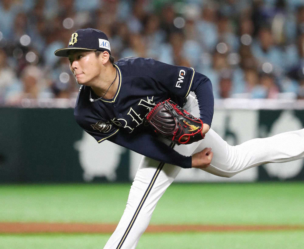 【画像・写真】オリックス・山本　完封逃すも今季5勝目！移籍組モヤ＆松井佑がアベック弾で援護