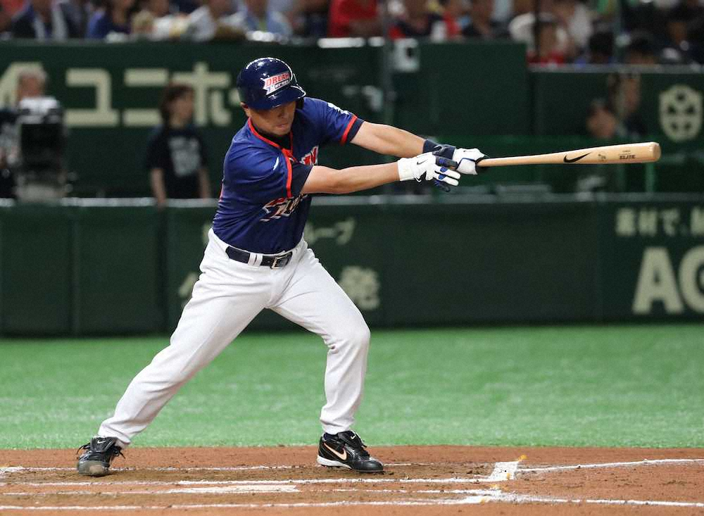 【画像・写真】投手・高橋由伸VS打者・桑田真澄が実現　結果は中前打