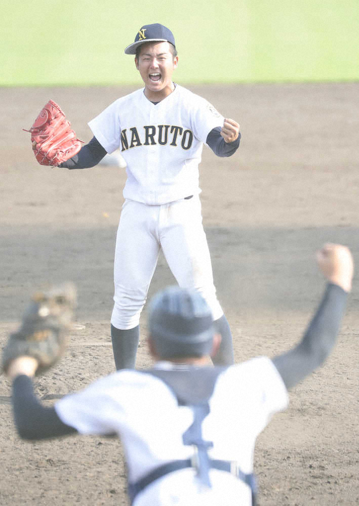【画像・写真】【徳島】鳴門エース・西野「強い気持ちを持って」5試合計44イニング投げ抜き聖地導く
