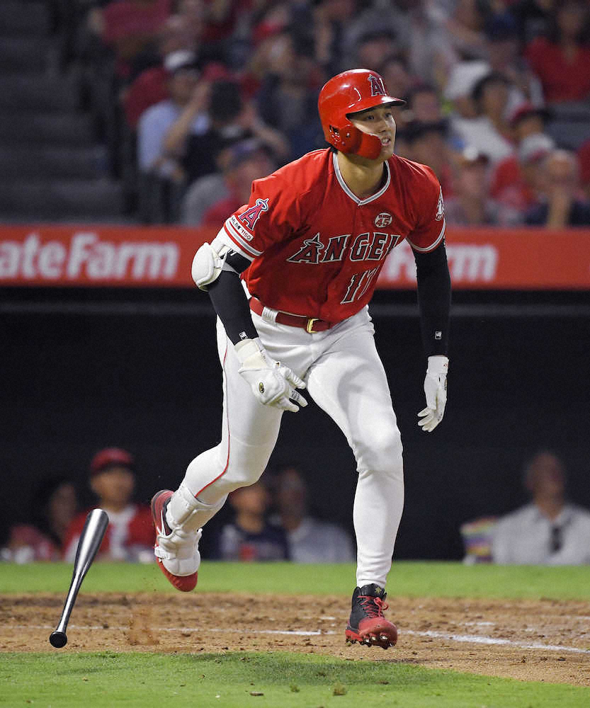 【画像・写真】大谷は3打数無安打　2戦連続快音なし　打率・285に下降