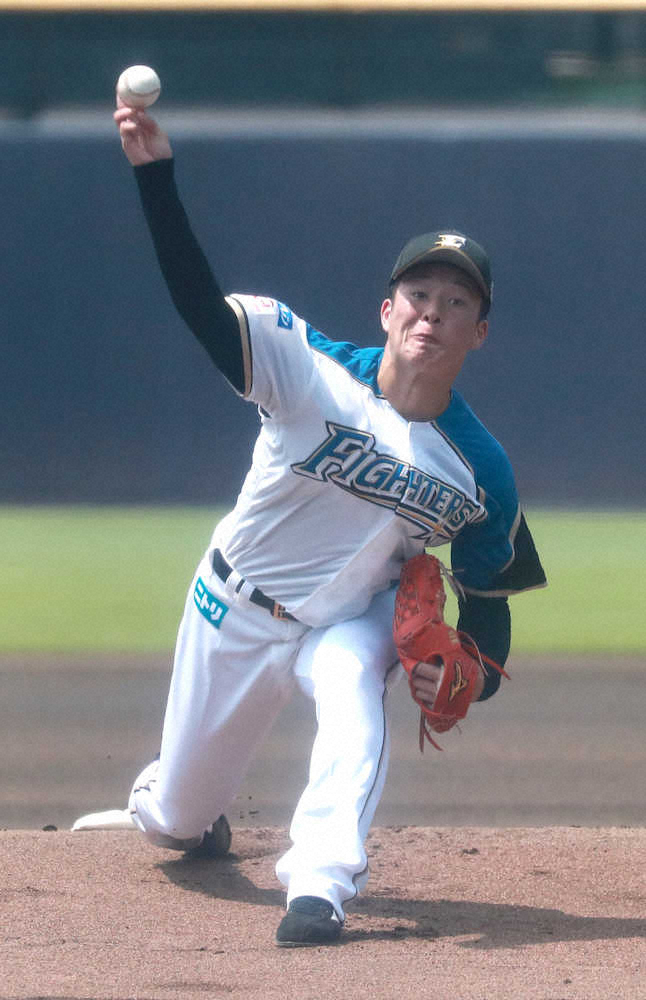 【画像・写真】日本ハム・吉田輝星が5回4安打1失点　イースタン・ヤクルト戦に先発