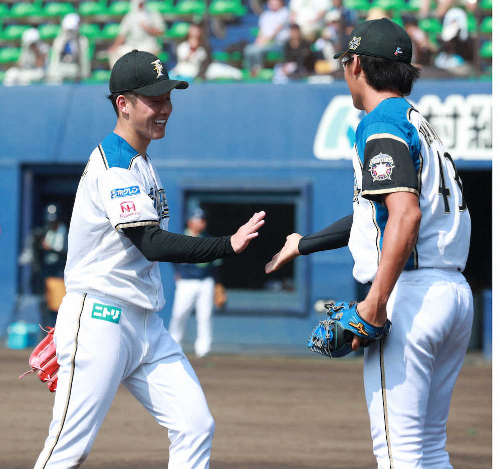 【画像・写真】日本ハム・輝星　変化球駆使して2軍初勝利　荒木2軍監督は辛口「今日のような投球は…」