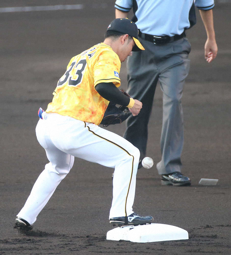 【画像・写真】甲子園ため息…阪神　記録に残らぬ守備の“ミス”で先制許す