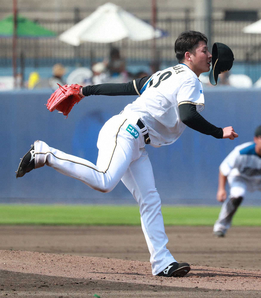 【画像・写真】輝星、5回粘投で2軍戦初勝利「変化球で直球をカバーできた」