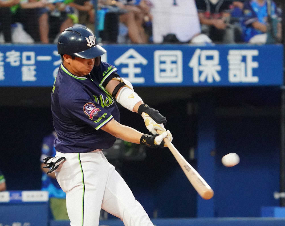 【画像・写真】ヤクルト、借金20も山田が15試合ぶり一発「ミスショットなく捉えられた」