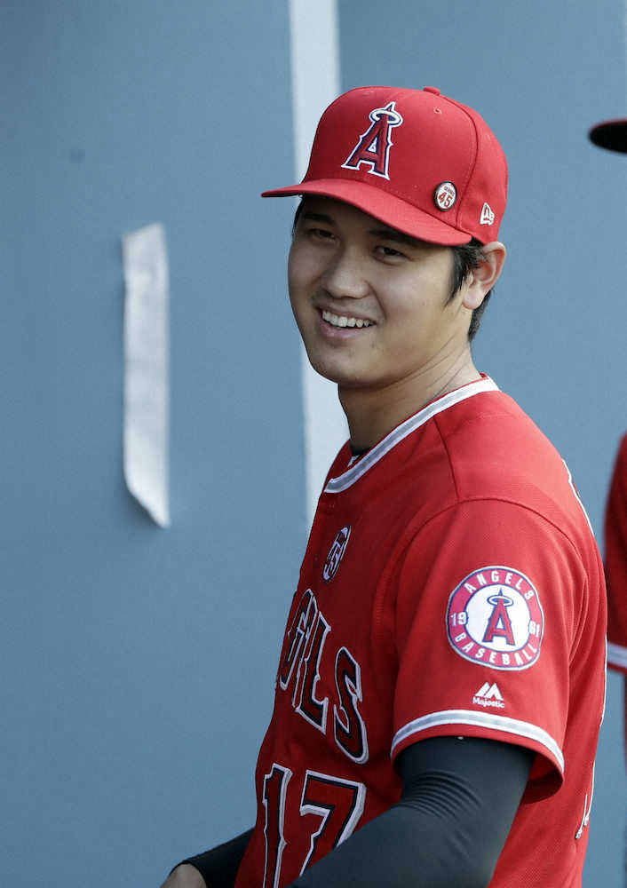 【画像・写真】大谷、打撃練習で“日本からのギャラリー”沸かせる