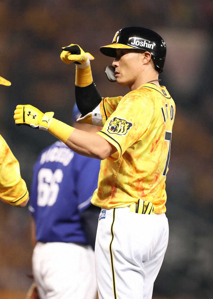 【画像・写真】阪神・糸井が38歳バースデー適時打！19歳山本からチーム初安打
