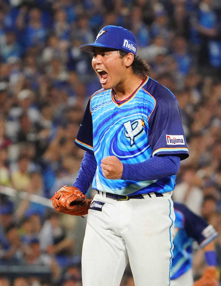【画像・写真】DeNA・浜口「直球に強さ感じた」　好投6回1失点も…6勝目消えた
