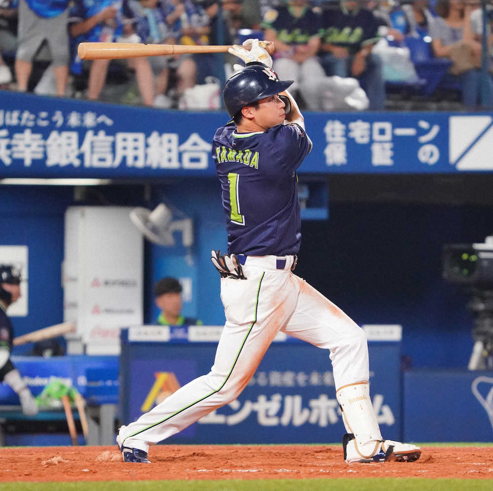 【画像・写真】ヤクルト　山田2戦連発も5連敗　小川監督「追い越せていない」