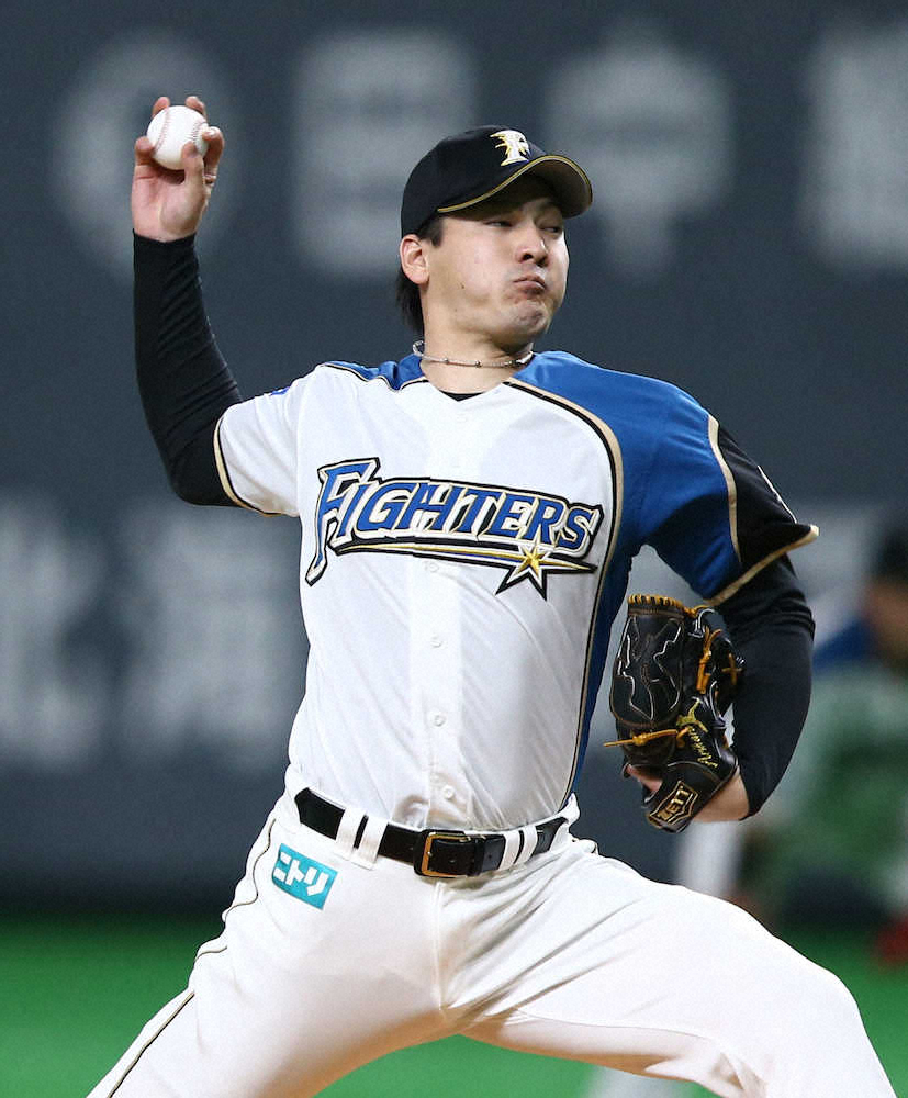 【画像・写真】日本ハム・有原　7回2失点と好投も12勝目はならず　中田「援護できずに悔しい」