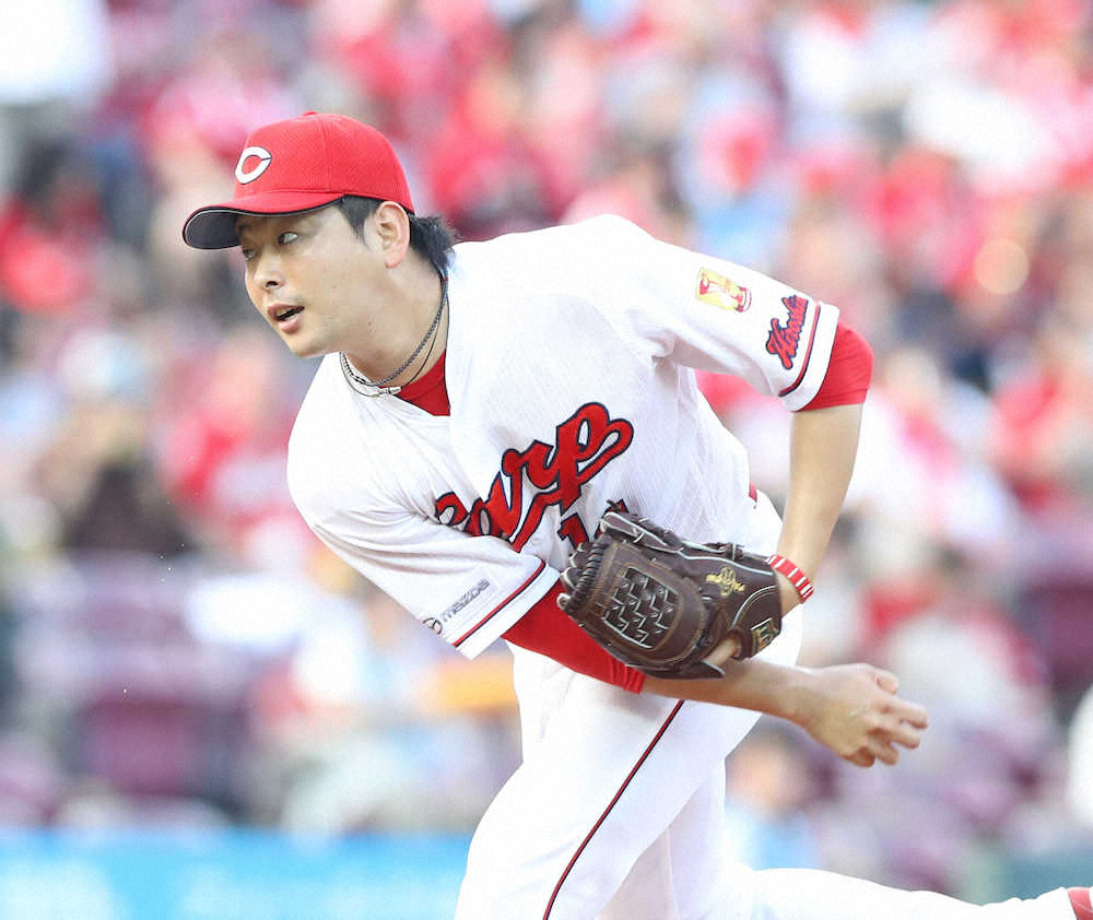 【画像・写真】広島　3連勝で首位巨人と3ゲーム差に肉薄！大瀬良　自身初の無四球完封で8勝目　