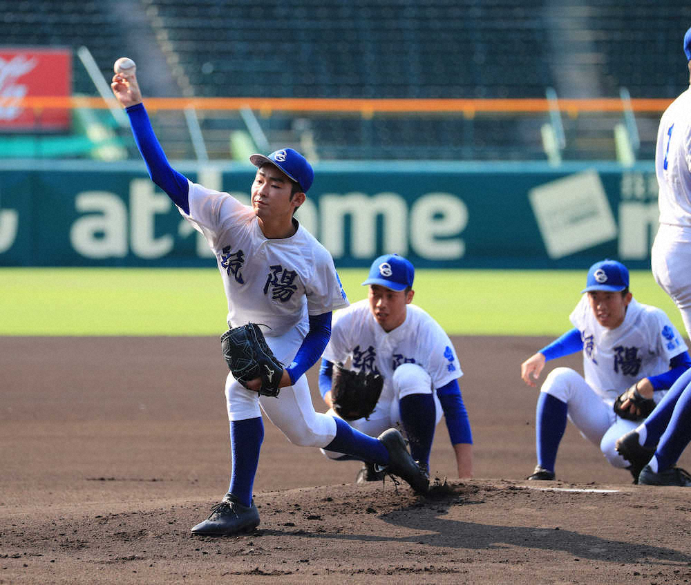 【画像・写真】筑陽学園・西舘「甲子園の実感湧いてきた」　強豪・作新学院と初戦