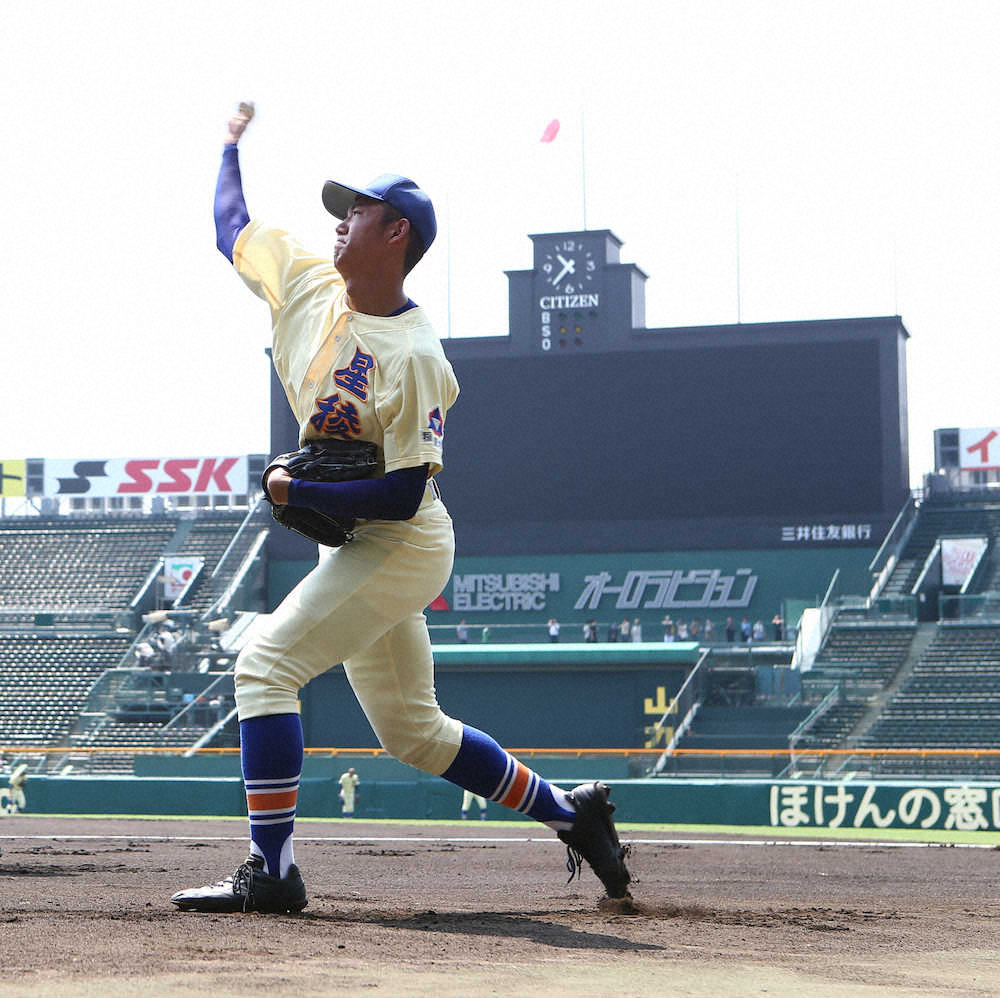 【画像・写真】星稜・奥川　最後の夏「楽しんでやる」悲願Vへ初戦は旭川大高