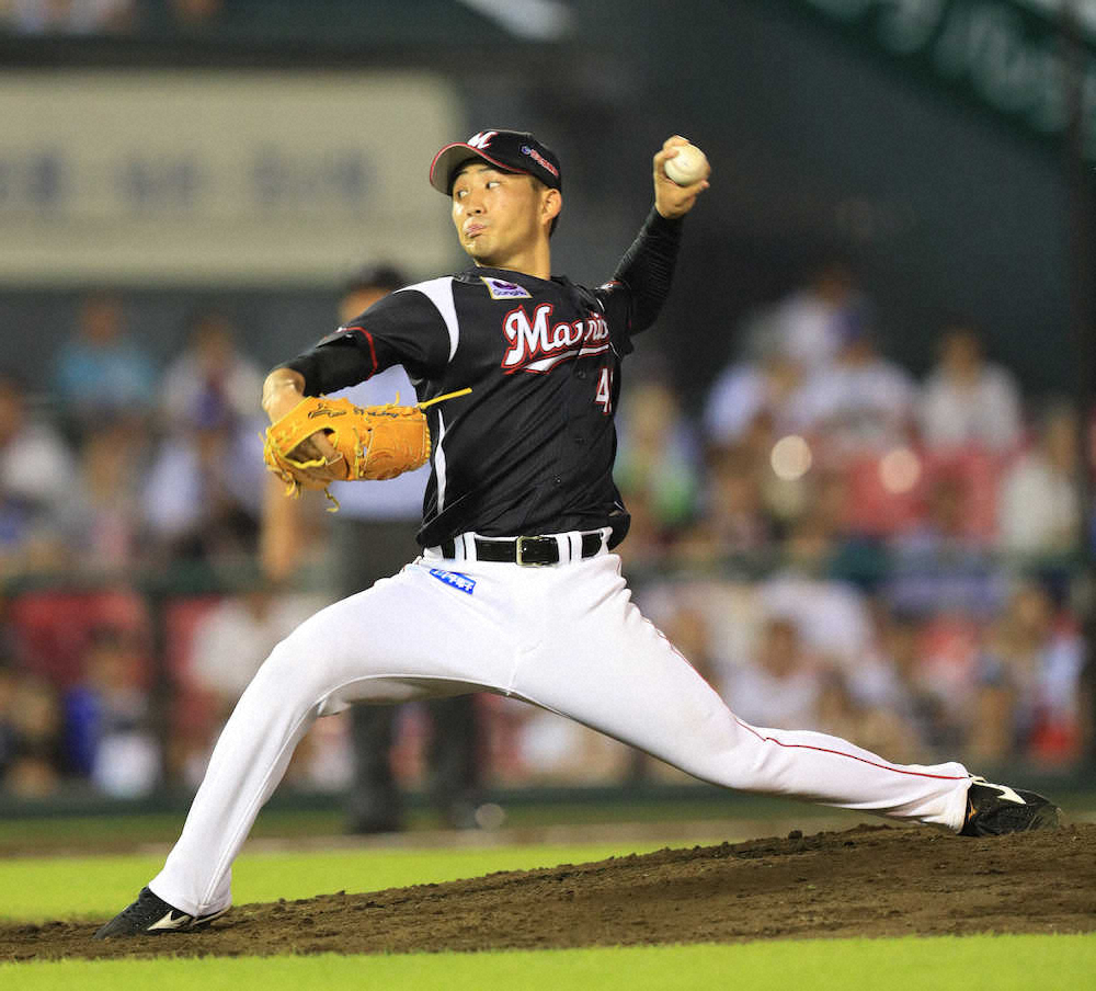 【画像・写真】ロッテ小島　6回零封も初勝利お預け「役割は果たせた」