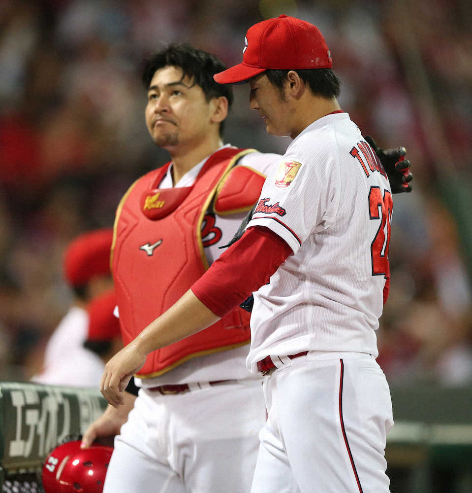 【画像・写真】広島・床田、6回自責1も反省「自分で勝ちを逃してしまっている」