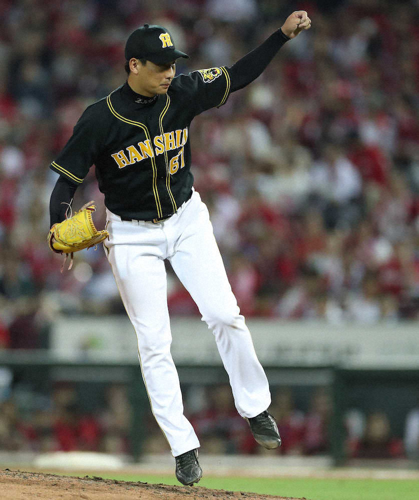 【画像・写真】阪神・岩崎3人斬り　存在感増す6年目左腕　24試合で防御率0・92