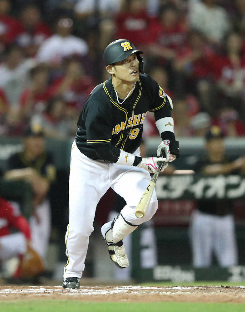 【画像・写真】意外!?阪神・原口　代打で今季1号　球宴では2戦連発も…