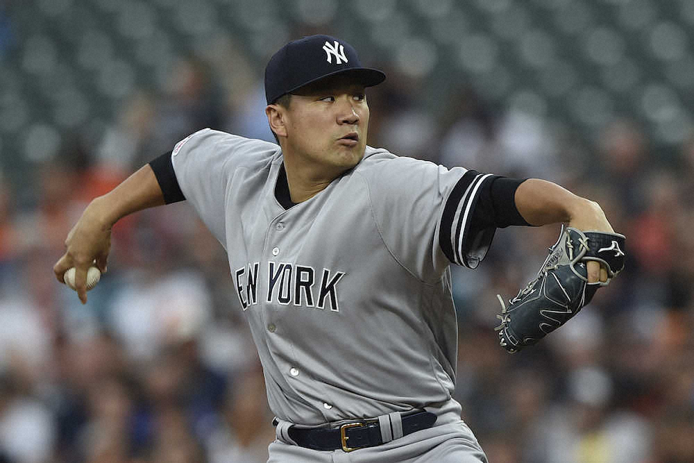 【画像・写真】マー君8勝目ならず　6回途中10安打5失点　ヤ軍は6連勝で首位快走