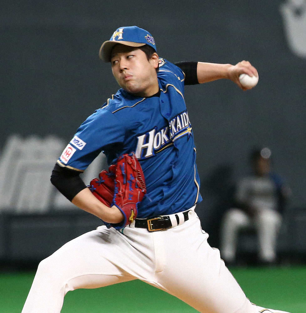 【画像・写真】日本ハム・堀　2試合連続先発で1回無失点　オープナーの役目果たし2番手・斎藤へバトン