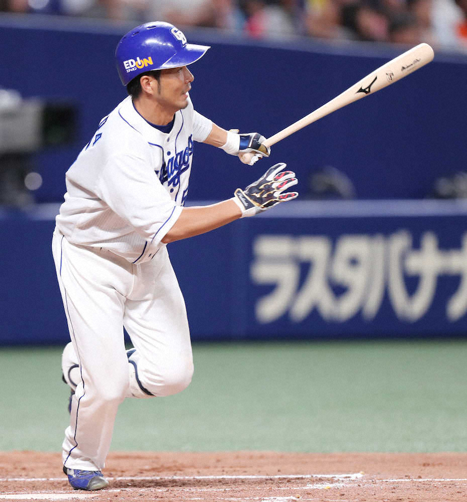 【画像・写真】中日・福田劇場だ巨人戦2発＆適時打3打点の大暴れ　昇格後1週間で4本塁打