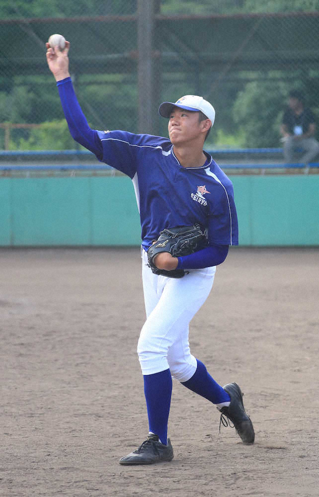 【画像・写真】7日出陣!!星稜・奥川ブルペン調整「つかめた感覚あった」