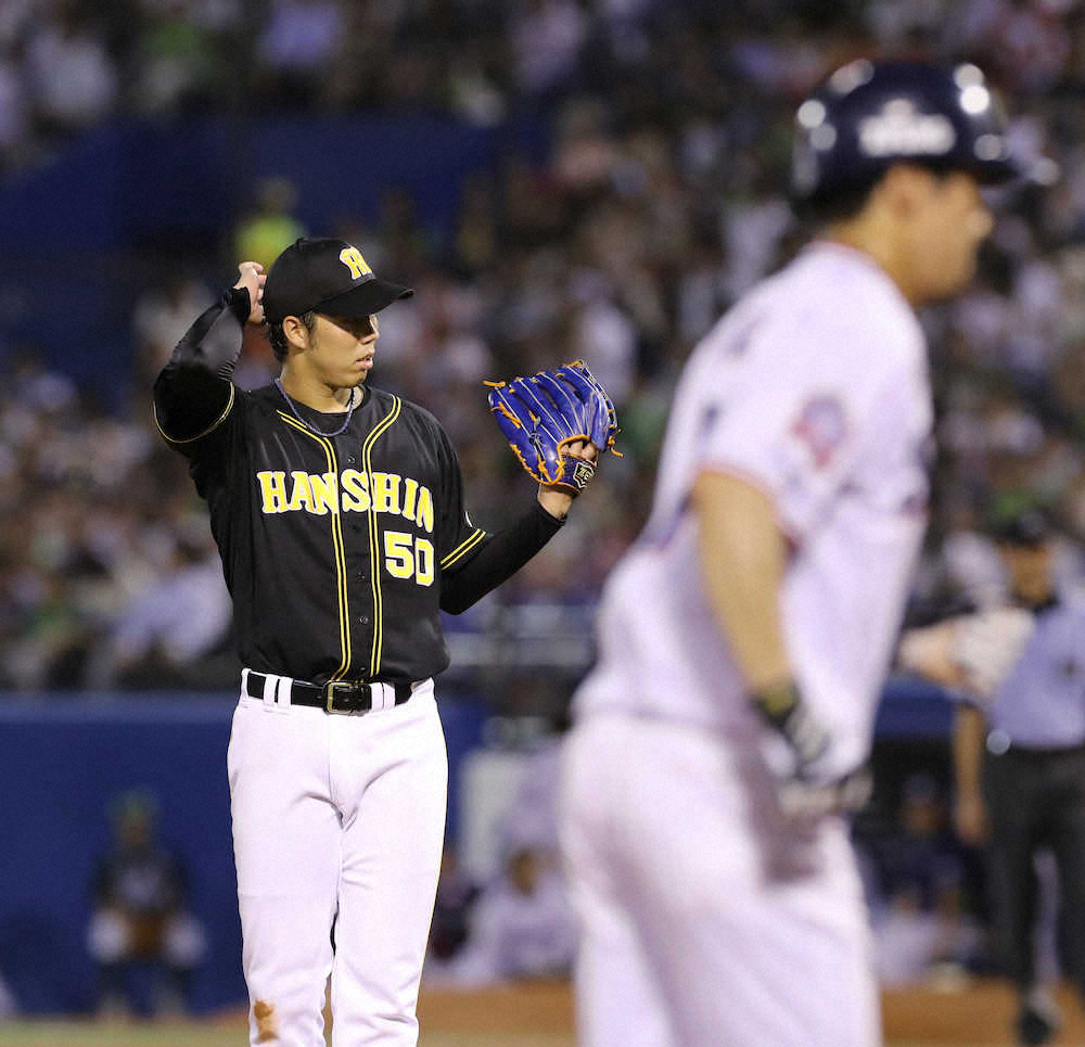 阪神 青柳5回6失点ko 左打者への課題浮き彫り 単純に実力不足 スポニチ Sponichi Annex 野球