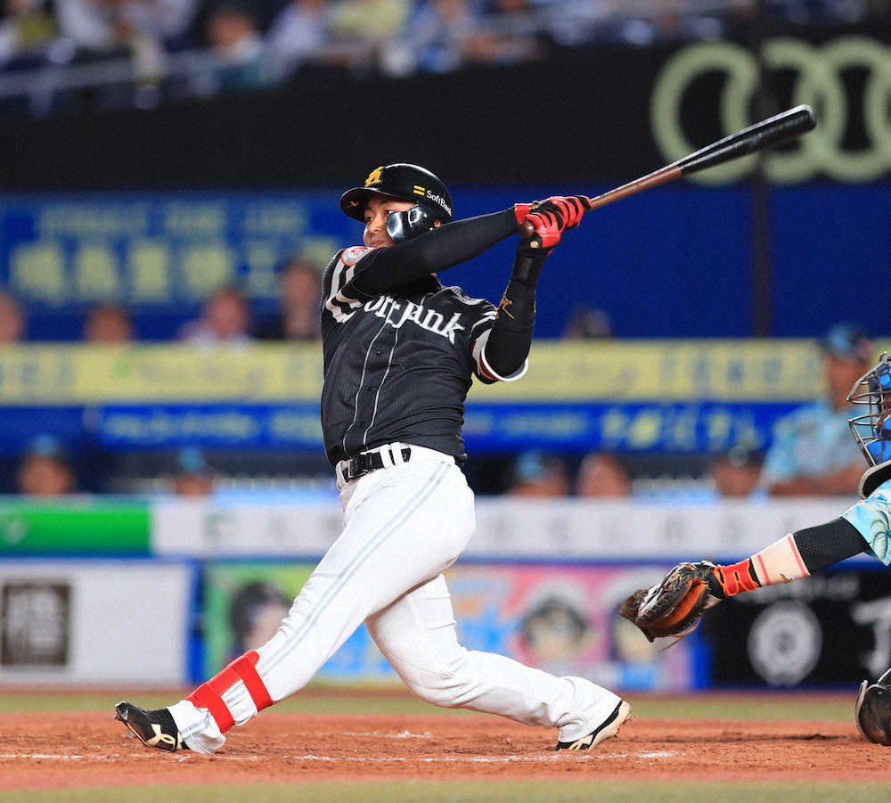 【画像・写真】ソフトバンク　連敗3でストップ！今宮が代打逆転12号3ラン