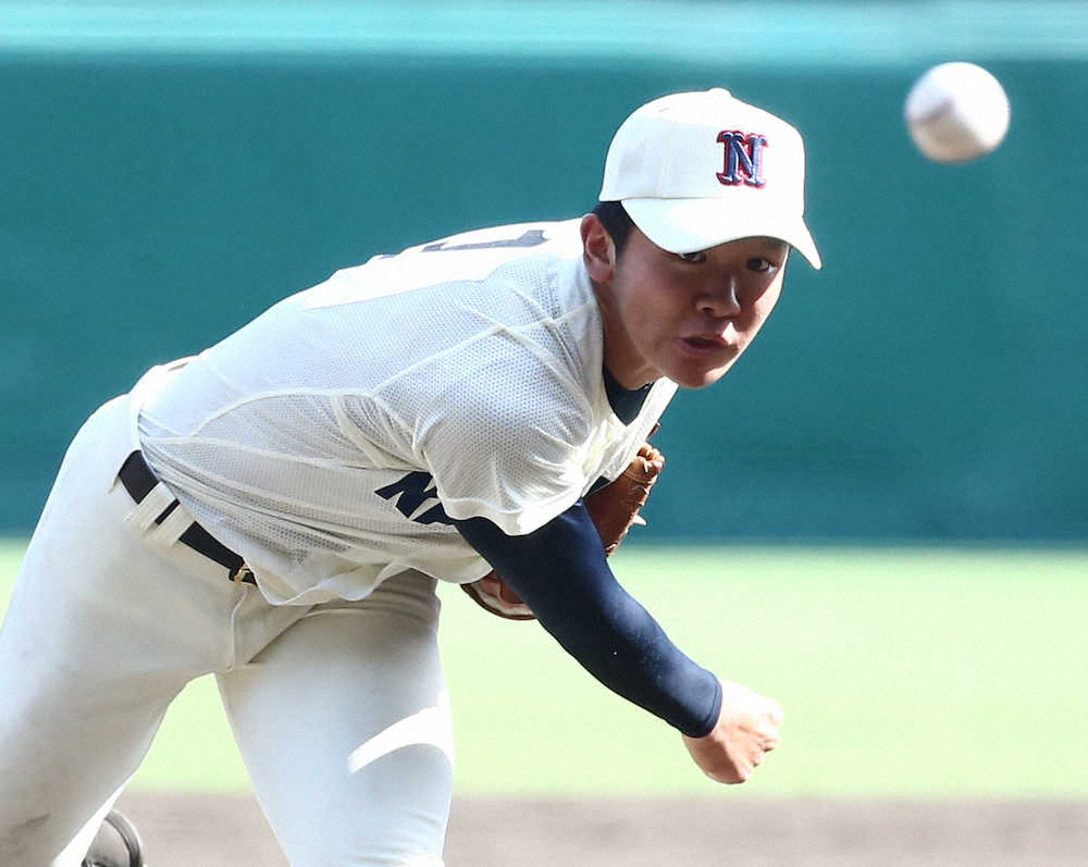 【画像・写真】習志野・飯塚、魂の“爆投”　6連続Kで同点＆勝ち越し呼んだ