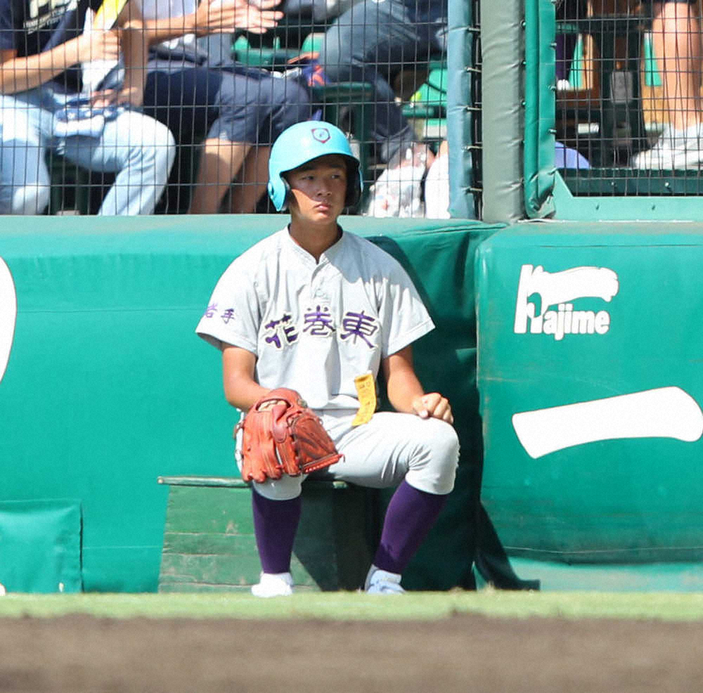 【画像・写真】【市川いずみの届け夏エール】花巻東・田中響太君、昨秋じん帯断裂の大けが　最後の夏は仲間をサポート