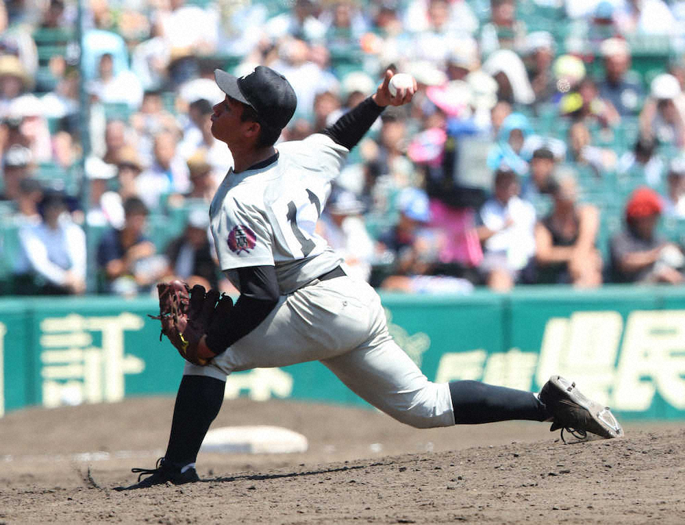 【画像・写真】熊本工2年生右腕・村上、気迫の救援7回零封　延長12回ピンチで“山梨のデスパ”野村ピシャリ