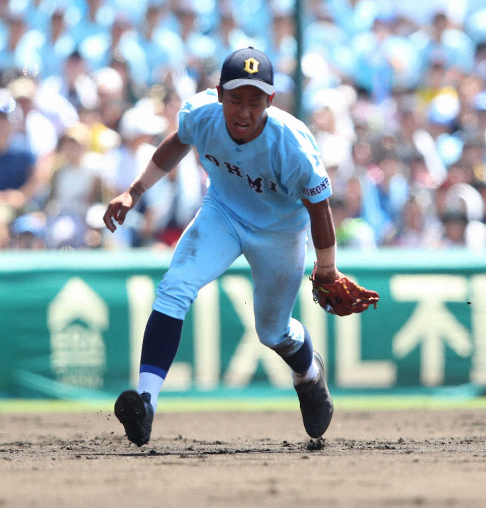 【画像・写真】近江　左腕・林が自責1の好投も“守乱”6失策で6失点、2年連続初戦突破ならず