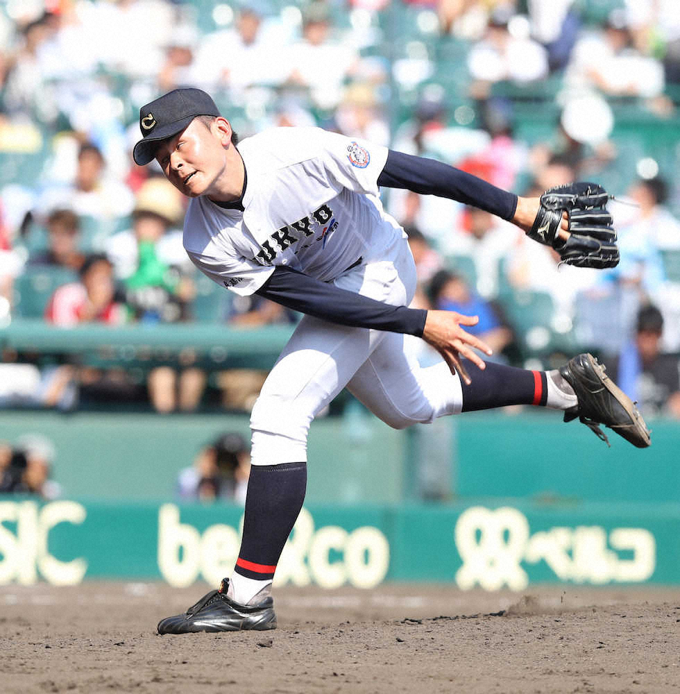 【画像・写真】中京学院大中京　7回一挙4得点で逆転勝ち！3投手継投で1点差逃げ切り