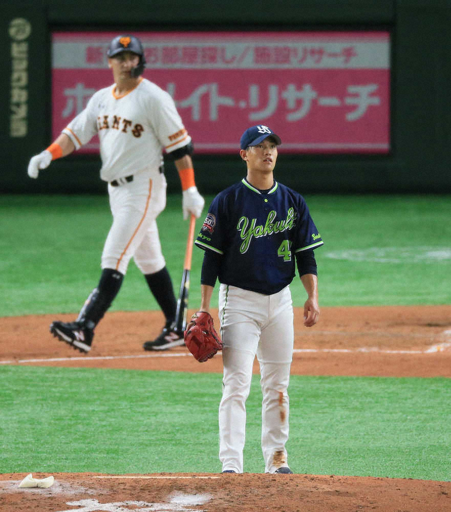 【画像・写真】注目の「22歳左腕・高橋」同士対決も…ヤクルト・高橋奎二は4回5失点で降板