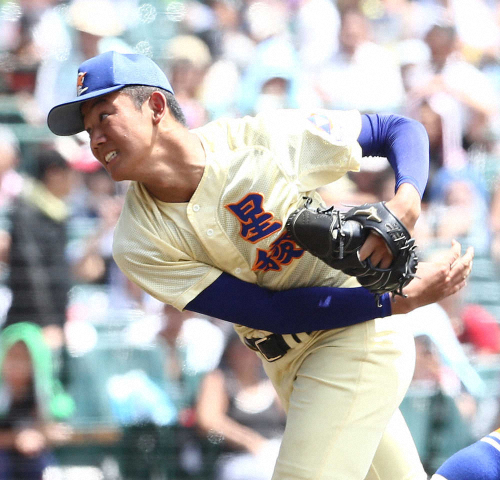 【画像・写真】星稜　5年ぶり3回戦進出　救援登板の奥川、最速154キロで勝利に導く