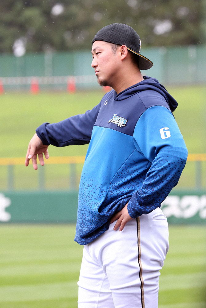 【画像・写真】日本ハム・中田　右手母指球部挫傷で全治2週間　2年ぶり登録抹消