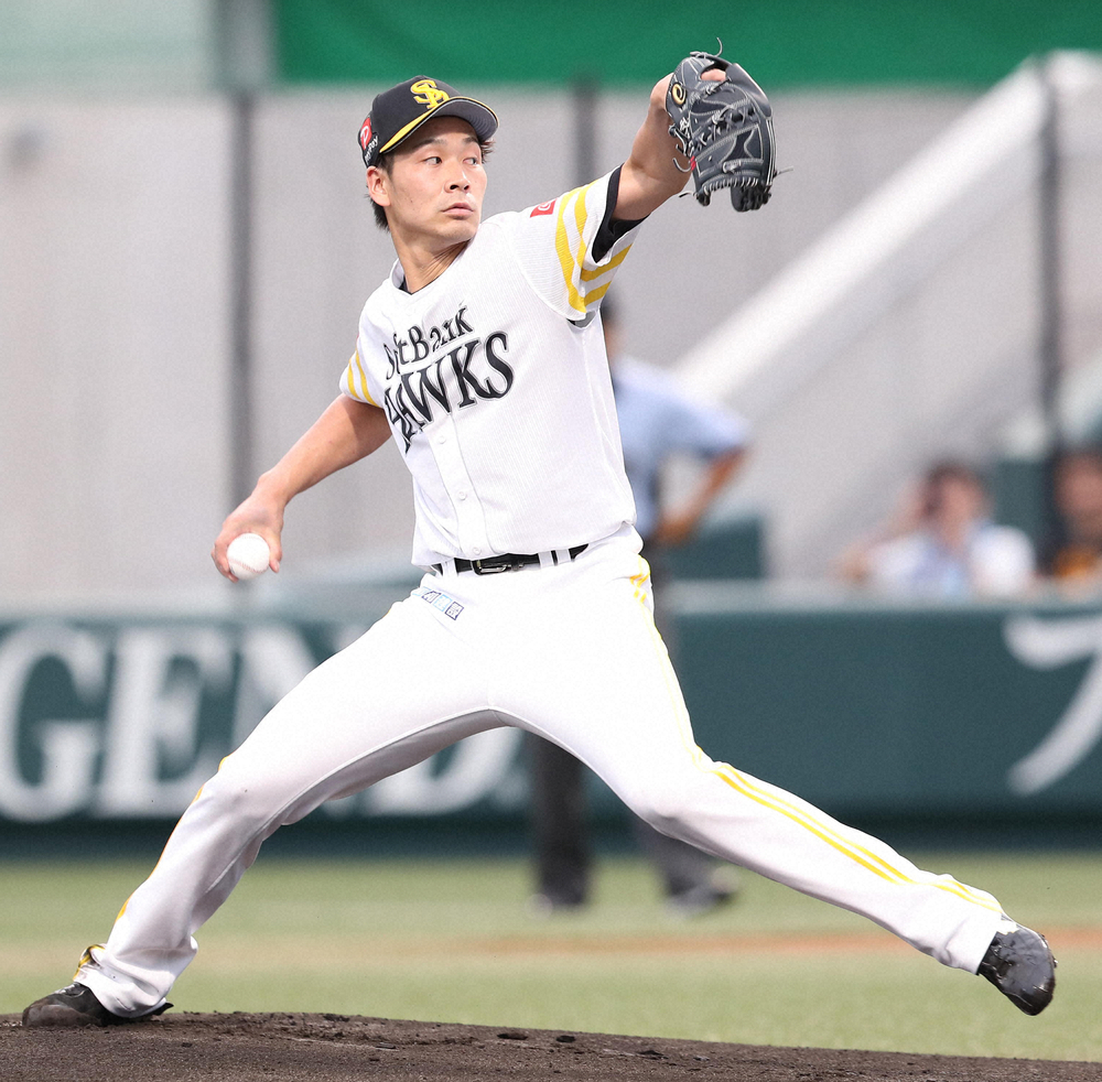 【画像・写真】ソフトB武田　14日楽天戦で約3カ月ぶりに先発