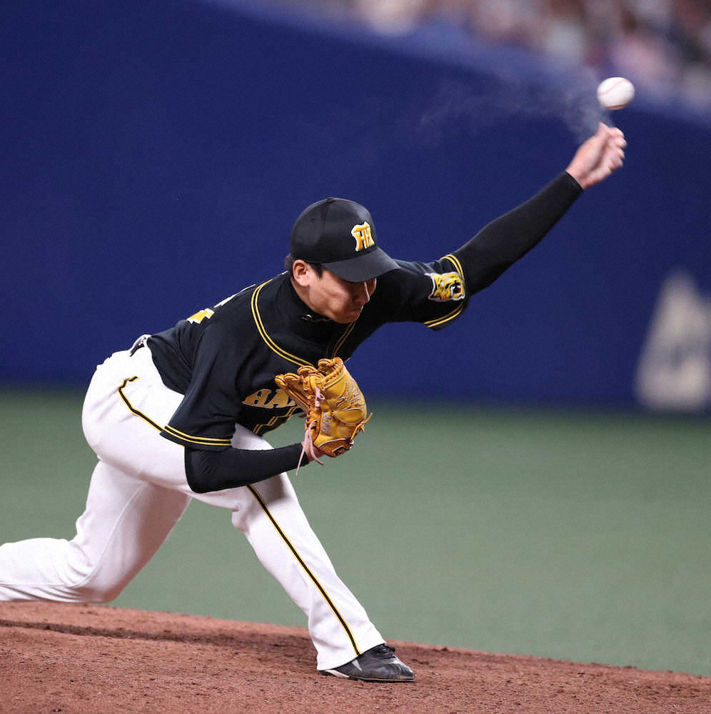 【画像・写真】阪神・岩崎　7試合をまたぎ21人連続アウト奪いピンチ脱する