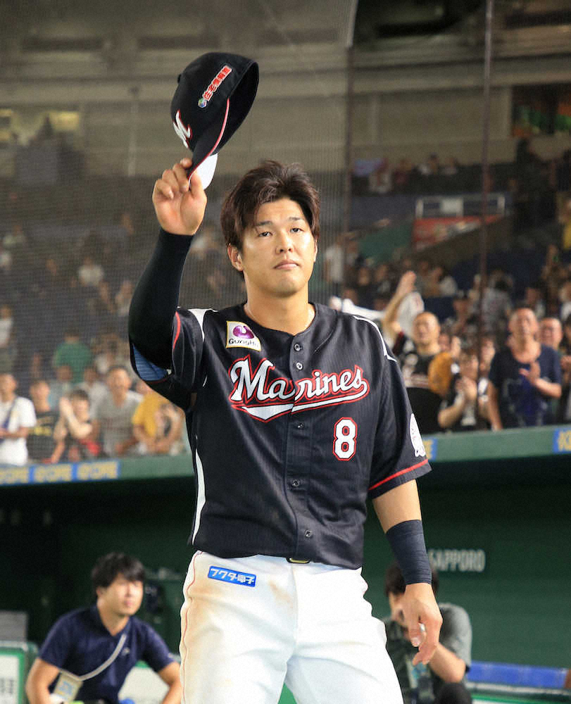 【画像・写真】ロッテ・中村奨、土壇場で勝ち越し2点適時打！「甘い球がきたら積極的に」