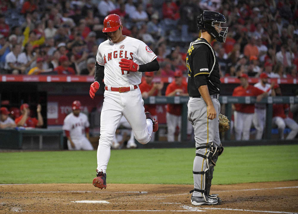 【画像・写真】大谷　4試合連続安打＆2打点1盗塁の活躍も…チームは逆転負けで2連敗