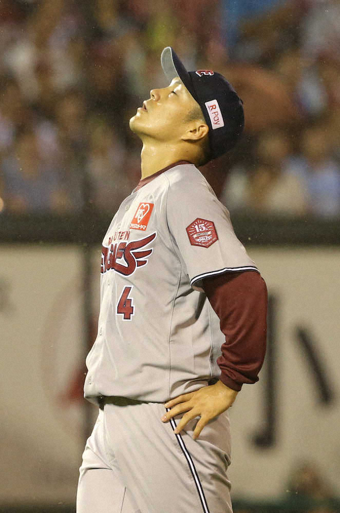 【画像・写真】楽天・則本昂　4回6失点で降板…2桁安打許すなど毎回失点