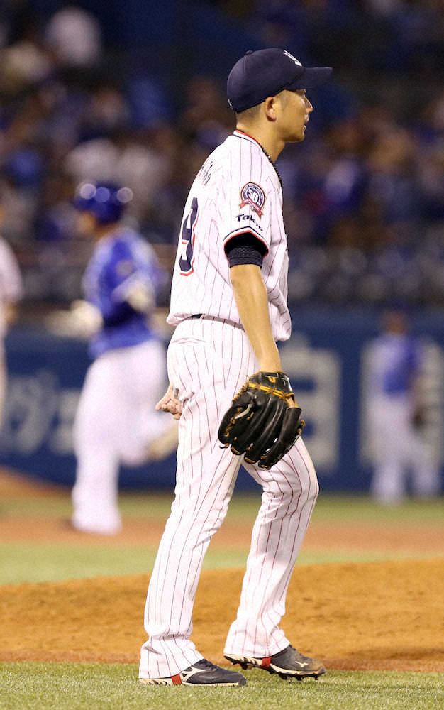 【画像・写真】ヤクルト・石川、ノーノーならず…8回1死まで無安打投球も伊藤裕にソロ被弾
