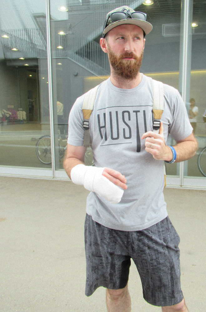 【画像・写真】冷蔵庫パンチのDeNA・パットン、CSでの復帰視野「投げ始められればすぐに戻りたい」