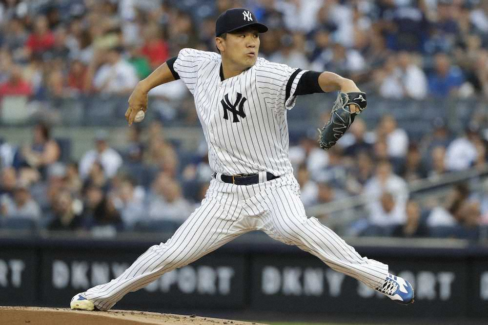 【画像・写真】マー君　7回途中2失点で今季9勝目！「いい投球だった」　チームは連敗阻止で首位独走