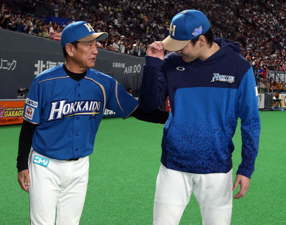 【画像・写真】日本ハム・栗山監督「いつか止まるとは思っていた」　8月ようやく2勝目「勝ち続けることが大事」