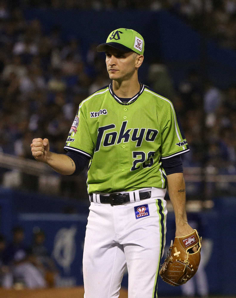 【画像・写真】ヤクルト・ブキャナン8回零封で3勝目　ハフ2失点も1点差粘勝　中日は9回反撃もあと1点及ばず