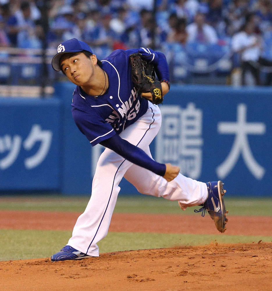 【画像・写真】中日・山本、5回2失点もリズムつくれず反省「先に取られないことを意識しないと」