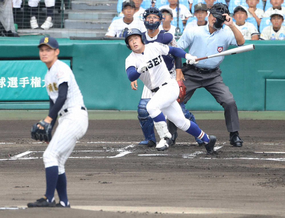 履正社 桃谷5戦連続先頭安打で サイクル 奥川撃ち自信 打てると思う スポニチ Sponichi Annex 野球